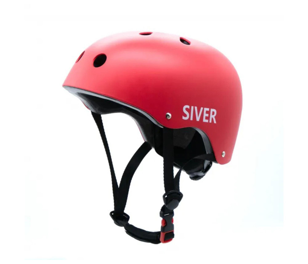SIVER Kask orzeszek czerwony - L - 1526340 - zdjęcie